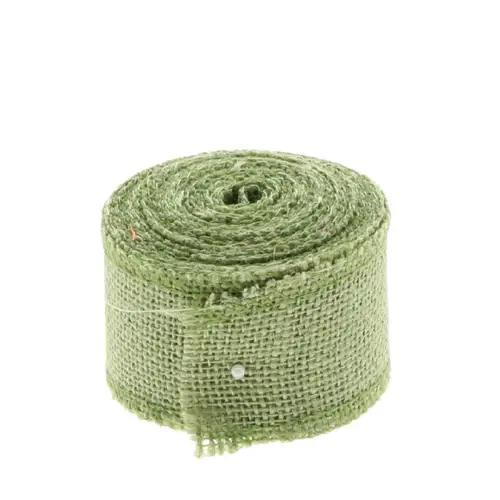 Band Jute 50mm 5m grün