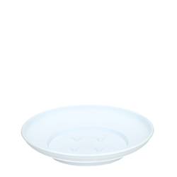 Kunststoff Schale weiss 19x04cm 