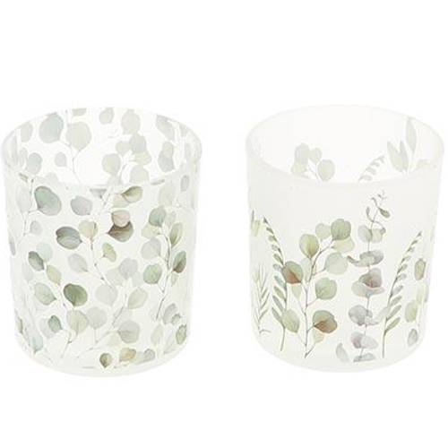 Glas Teelicht Aivy mix D07.5cm H10cm