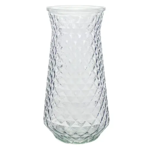 Glas Vase Both D11cm H23cm