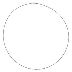 Flachdrahtring D35cm