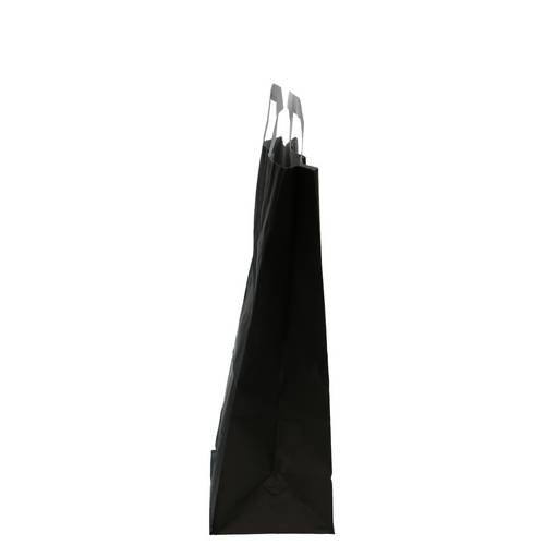 Tasche Papier schwarz 26x12x35cm