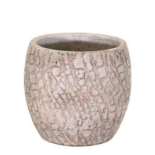 Keramik Topf Arica Rund D22cm H19.5cm