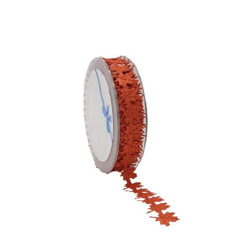 Band Herbstblatt kupfer 20mm 14m 