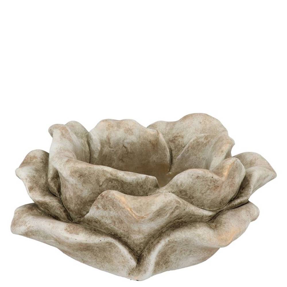 Beton Übertopf Rosa Antique 23x21x08cm