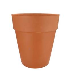 Keramik Übertopf Tontopf Clematis D23cm H25cm