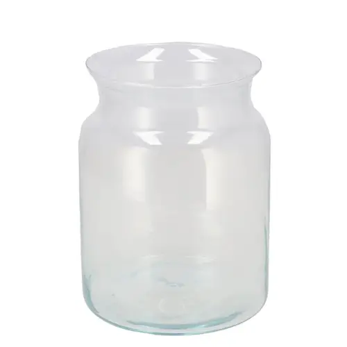 Glas Vase Milchkanne 20x16cm