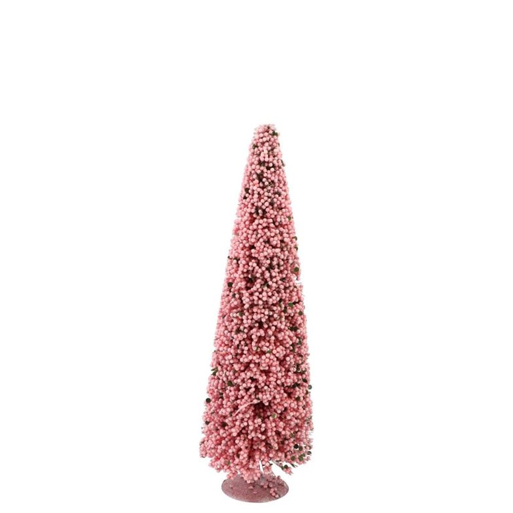Weihnachtsbaum Beere rosa 11x30cm