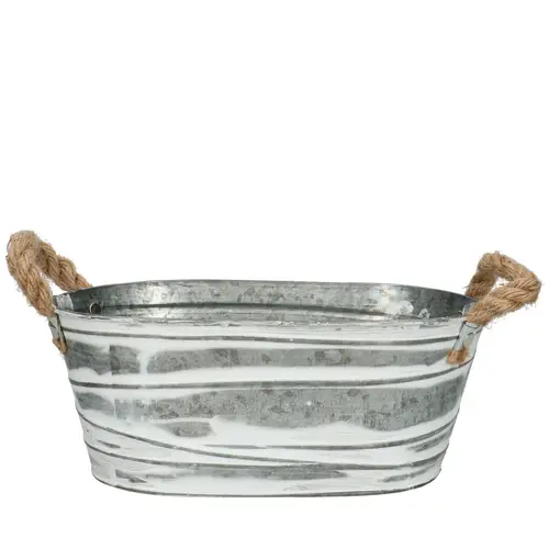 Zink Brent Behälter 24x14x10.5cm