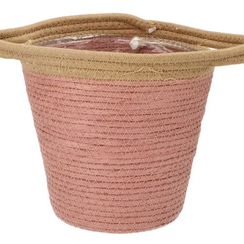 Korb Henkel Tripoli rosa D23cm H23cm