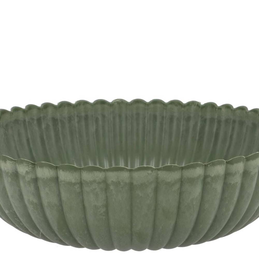 Melamine Schale grün 30x30x09cm
