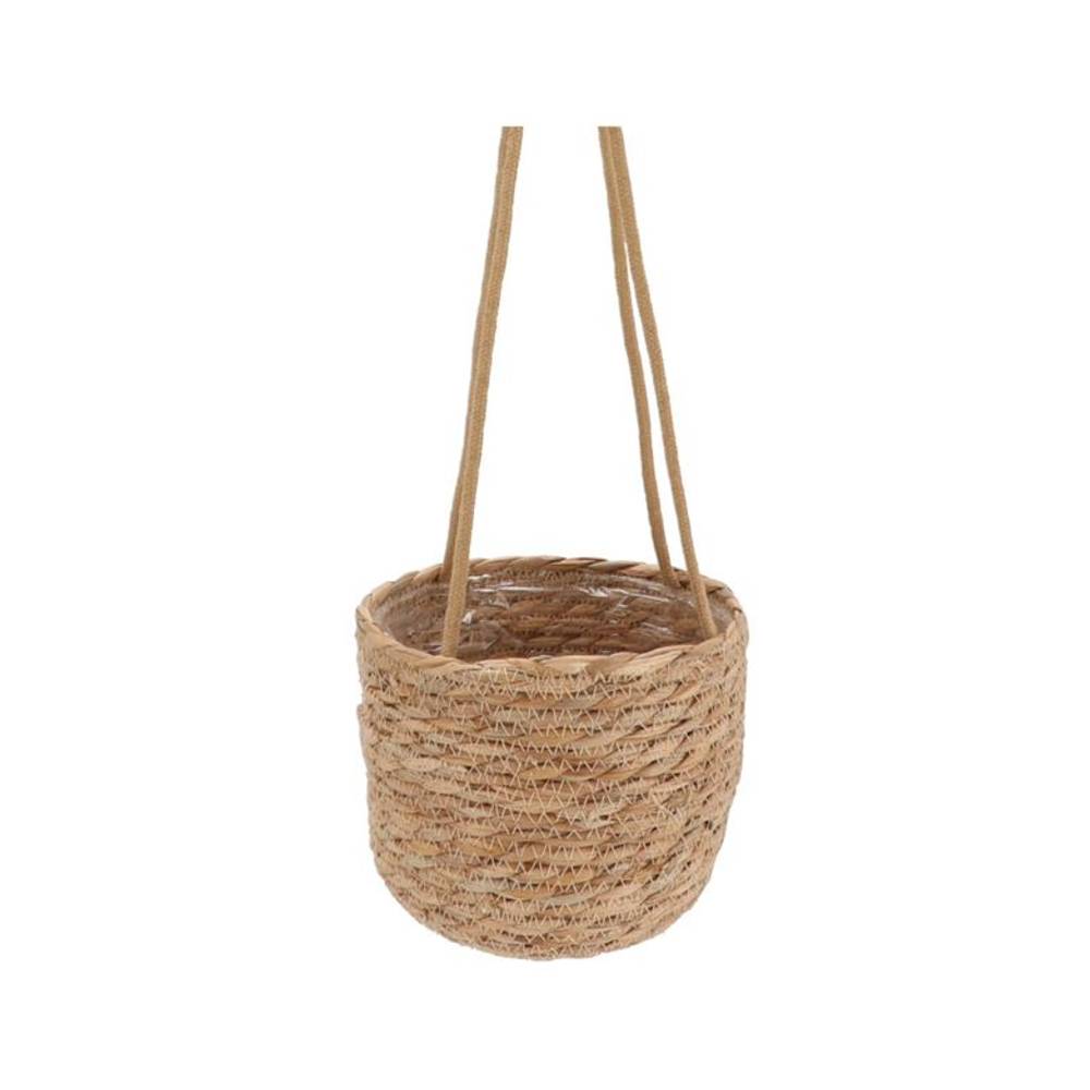 Korb Hang Laos natur 18x14x18cm