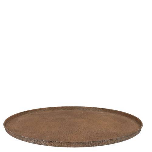 Metall Teller Kaya bronze 37x02cm
