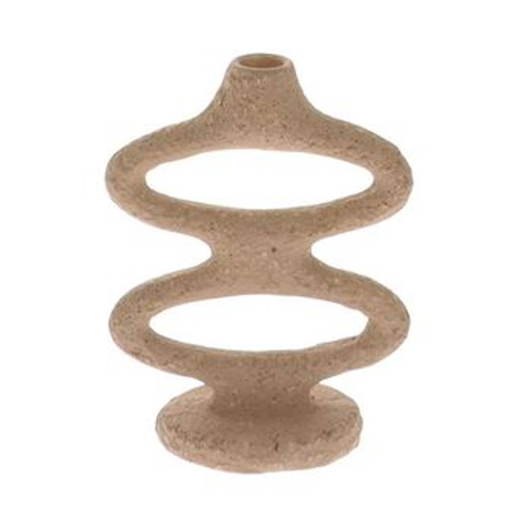 Kerzenständer Norr braun D15cm H20cm