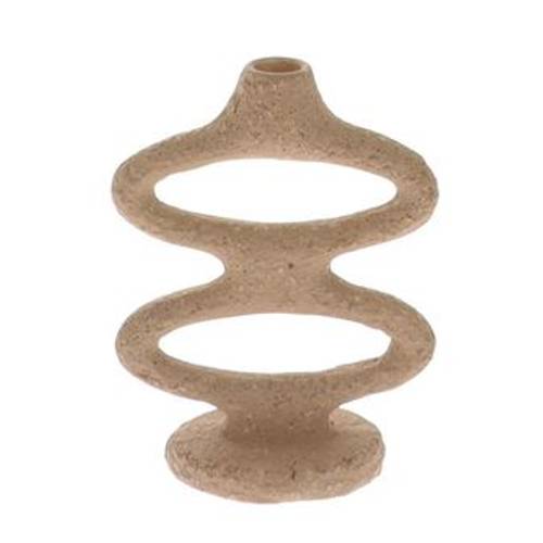 Kerzenständer Norr braun D15cm H20cm