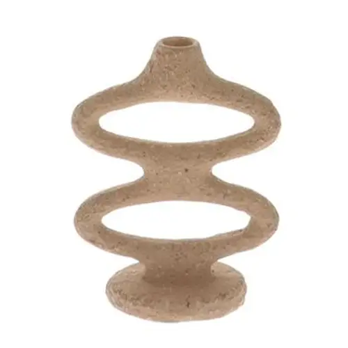 Kerzenständer Norr braun D15cm H20cm