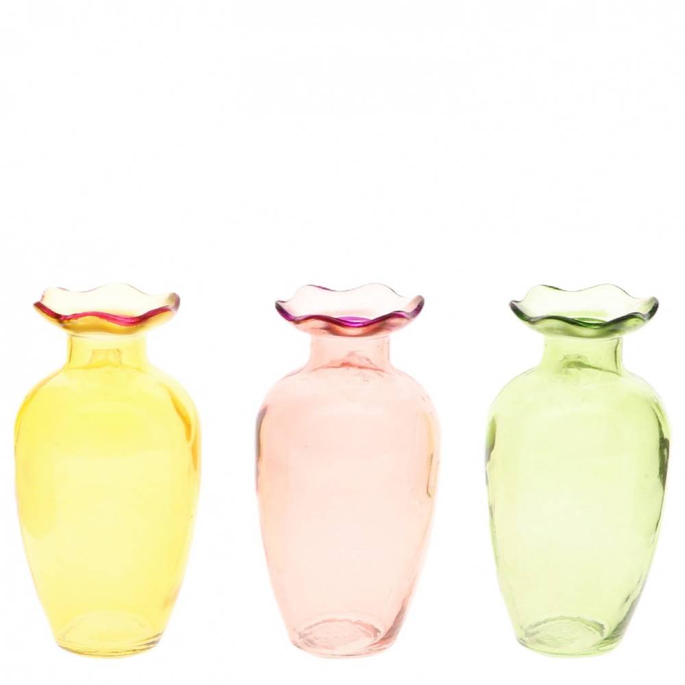 Glas Vase Blossie mix D07.5cm H14cm