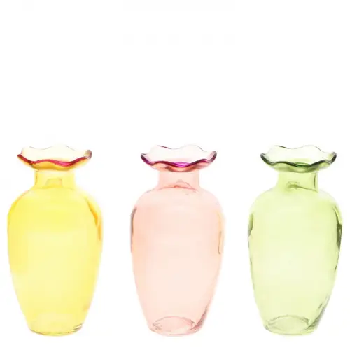 Glas Vase Blossie mix D07.5cm H14cm