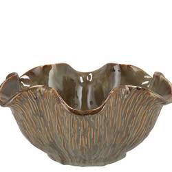 Keramik Schale Loui sand 24x24x12cm