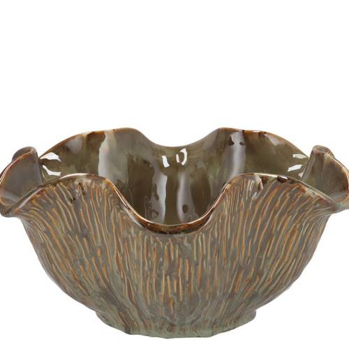Keramik Schale Loui sand 24x24x12cm
