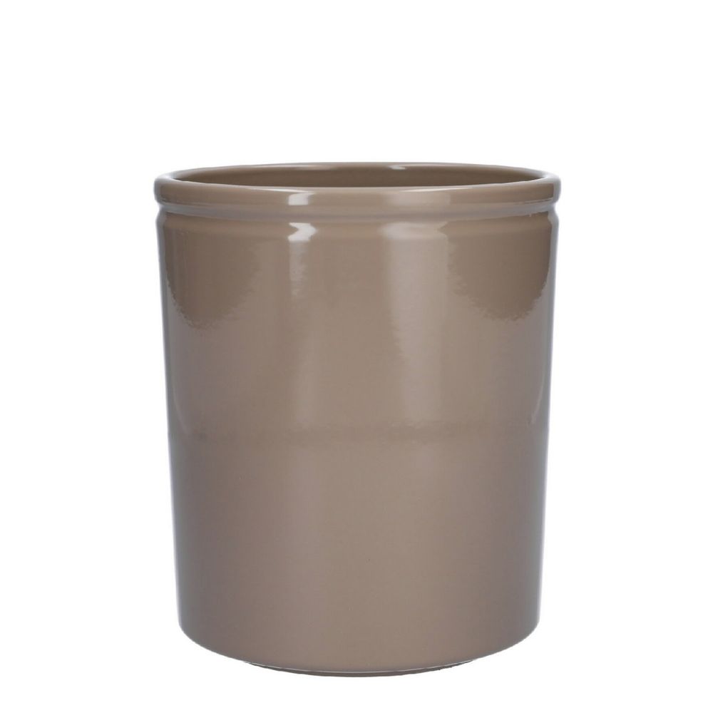 Keramik Orchidee Übertopf Luc sand D13cm H15cm