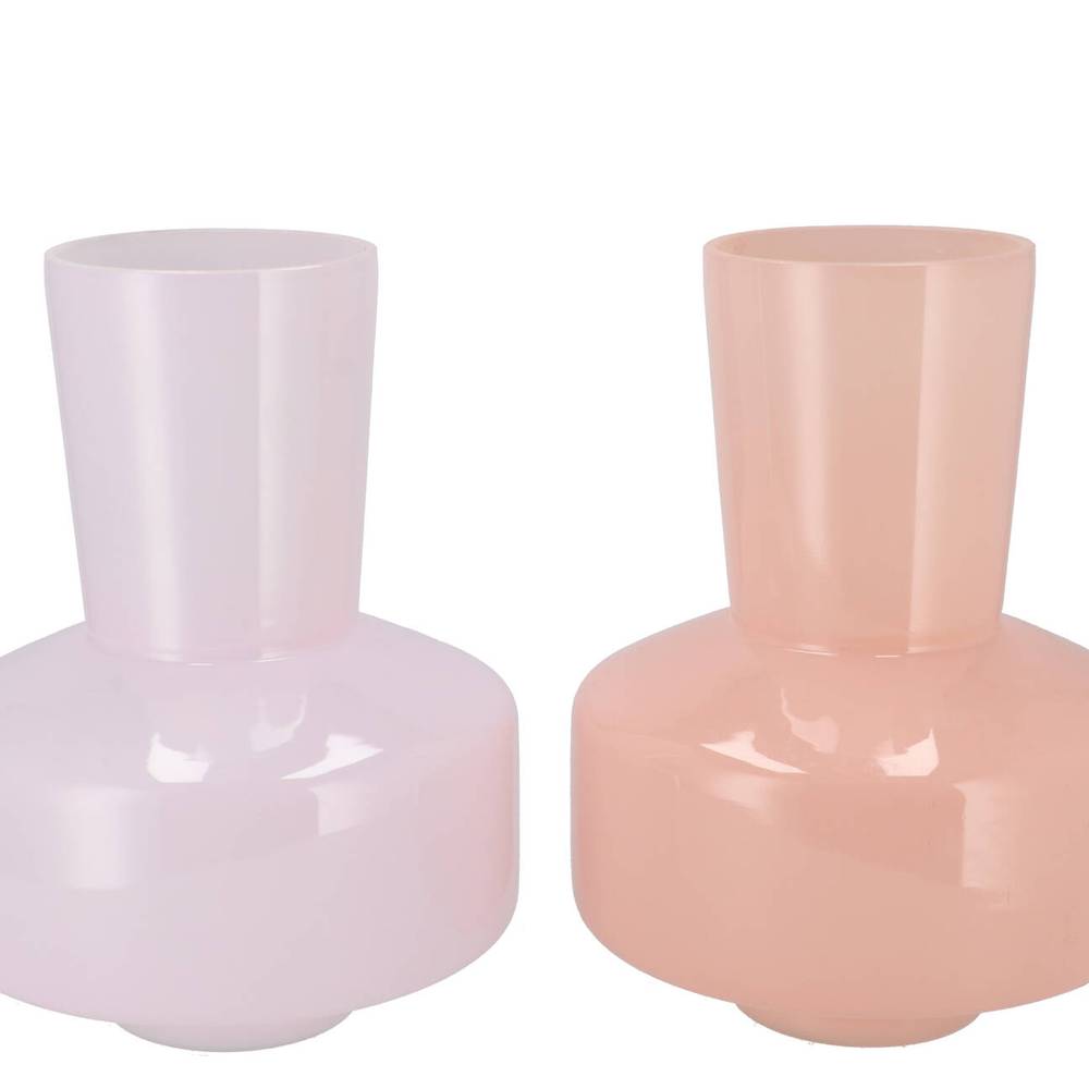 Glas Vase Beau mix lila 20x20x26cm