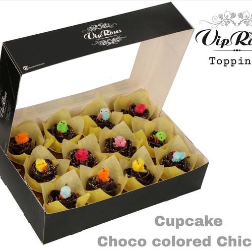 Rose wachs braun Cupcake Choco mix Chicken duftend