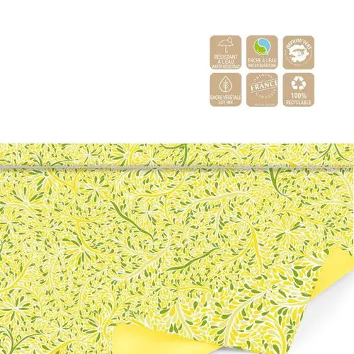 Folie Rolle 80cm Clarissan gelb 40m