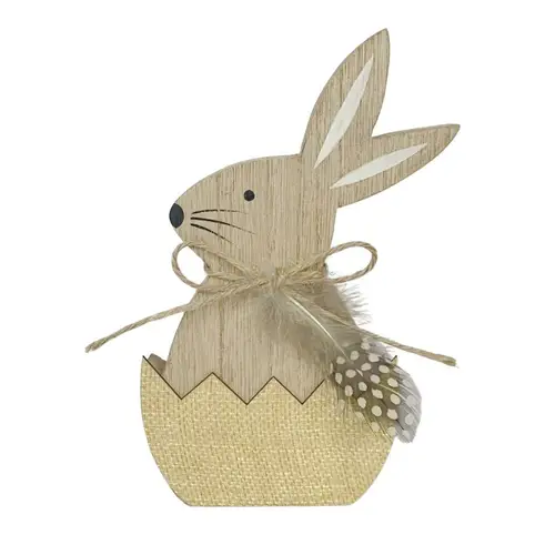 Deko Kaninchen im Ei 13*2*20cm