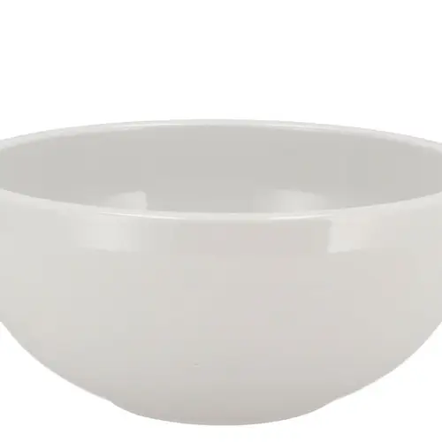 Keramik Schale Stone weiss D26cm H12cm