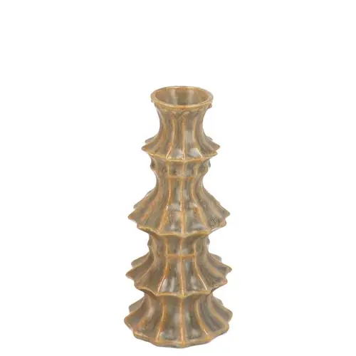 Keramik Vase Maysa Vivo grün 08x08x17cm