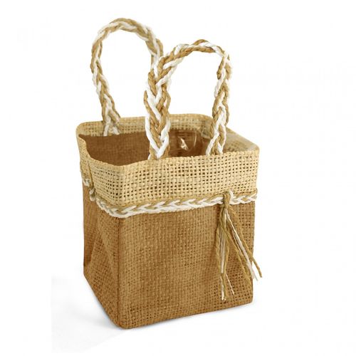 Tasche Mooréa natur 11x11x12.5cm Eco