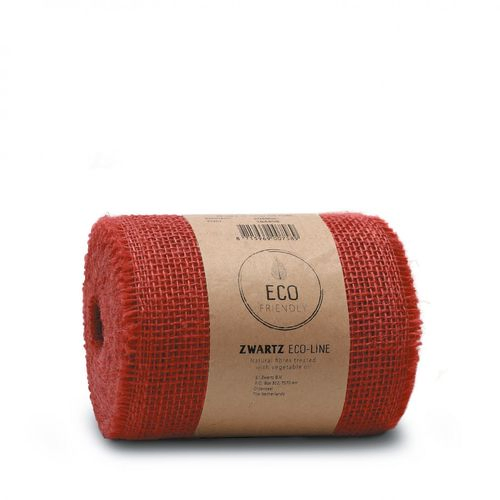 Band Jute rot 15cm 10m