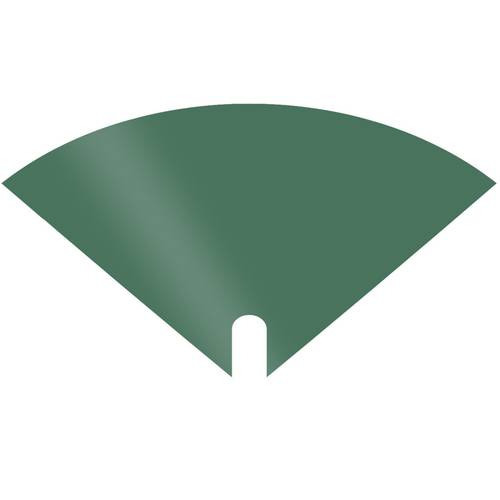 Tüte Moon Isa grün 30x30cm x50 