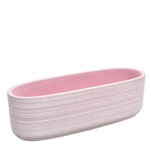 Keramik Schale Ivy rosa 28x10x08.5cm