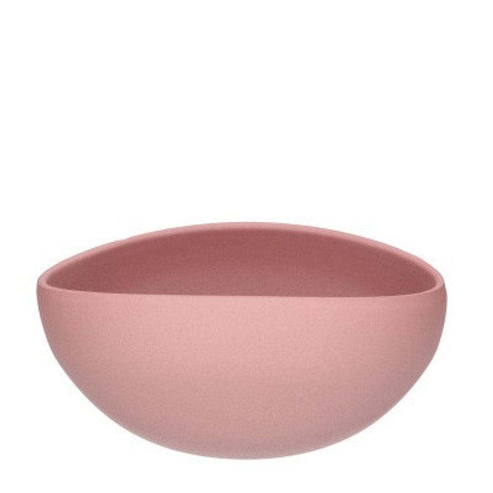 keramik Bowl Schale hell rosa D24/17cm H10cm