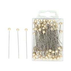 Stecknadel Perle champagne 06x65mm x100