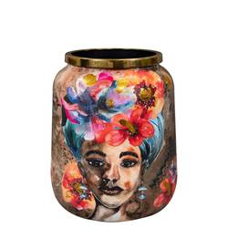 Metall Vase Majestic D21cm H24cm 