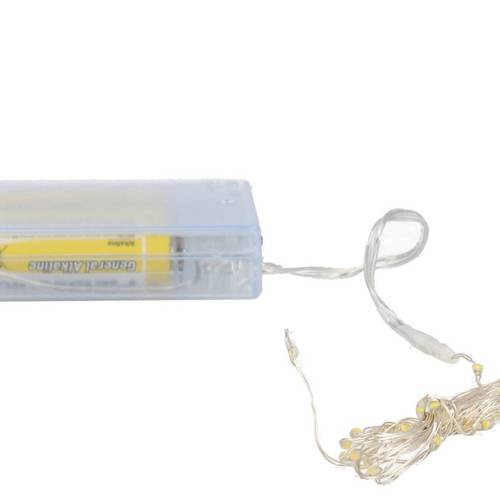 Girlande warm weiss 40LED Timer L400cm