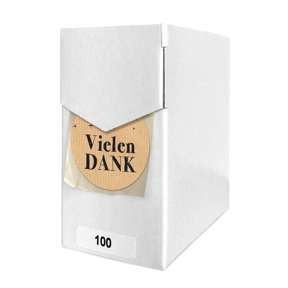 Label vielen Dank 40mm 100st
