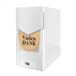 Label vielen Dank 40mm 100st
