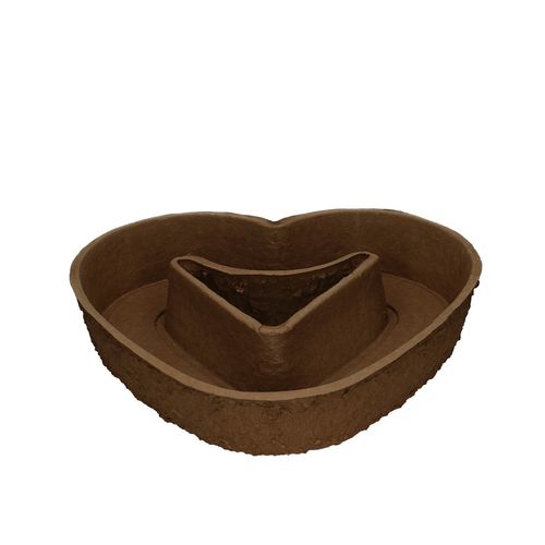 Teller Herz offen d35cm