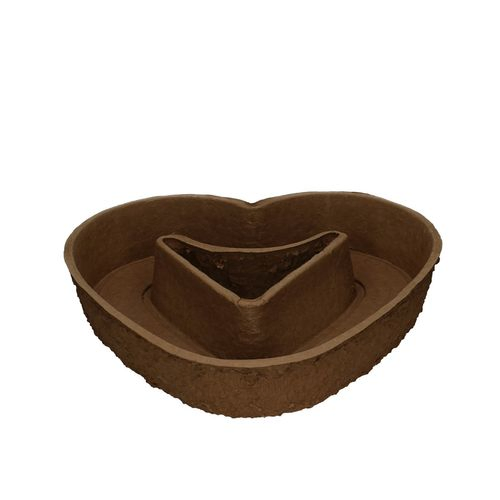 Teller Herz offen d35cm