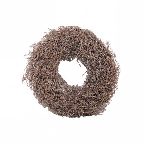 Kranz Fern Root frosted weiss D38cm