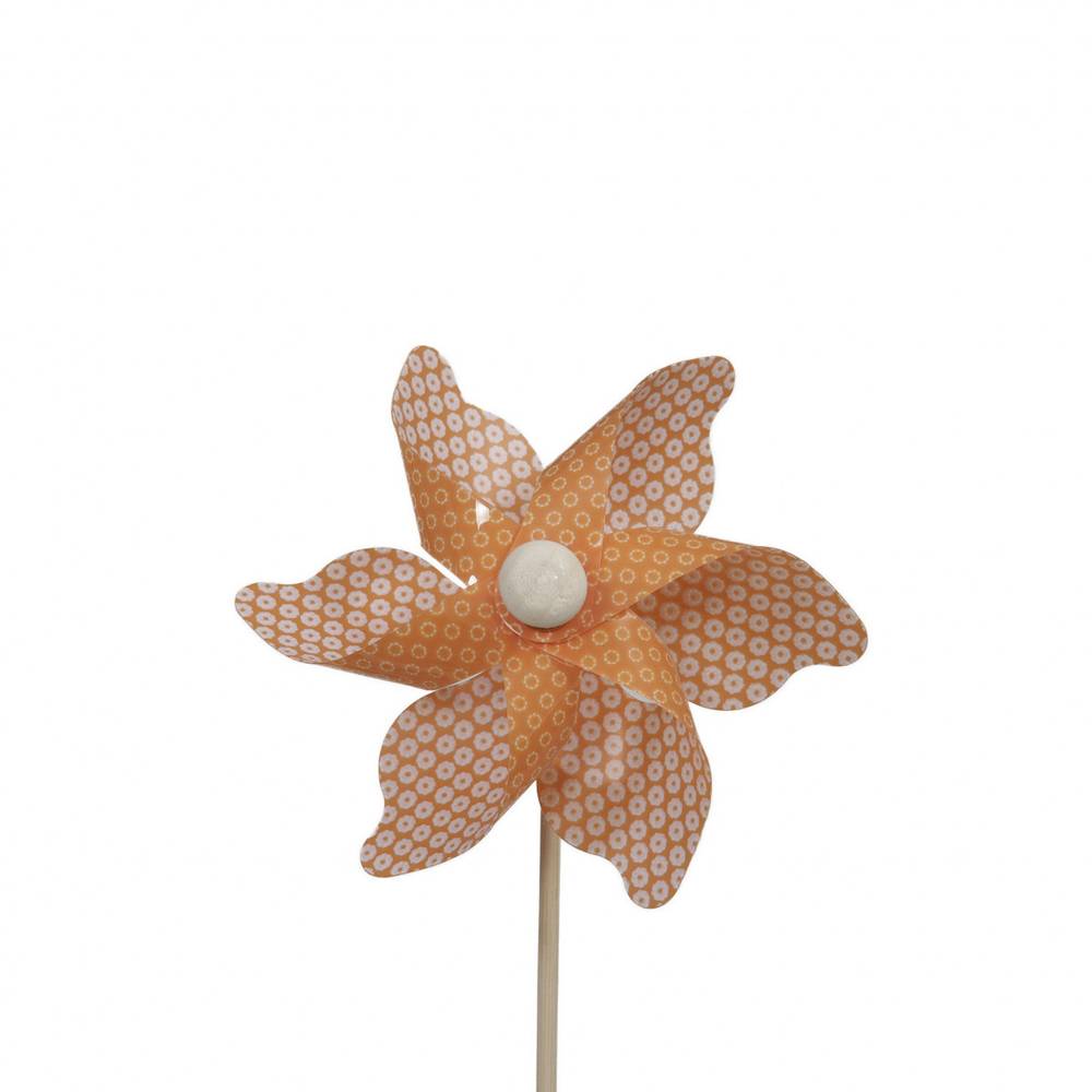 Windmühle auf Stab orange L20cm 9cm
