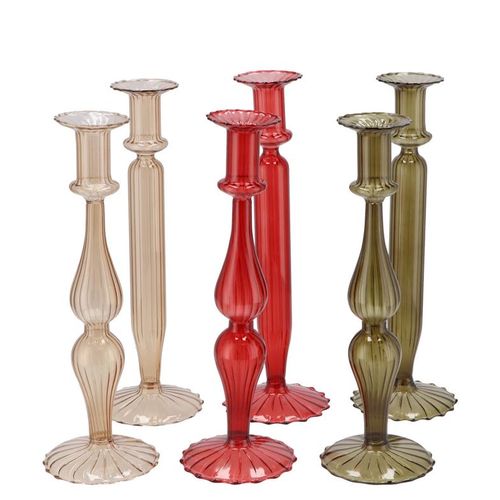 Kerzenständer Cosy Autumn mix D09cm H28cm