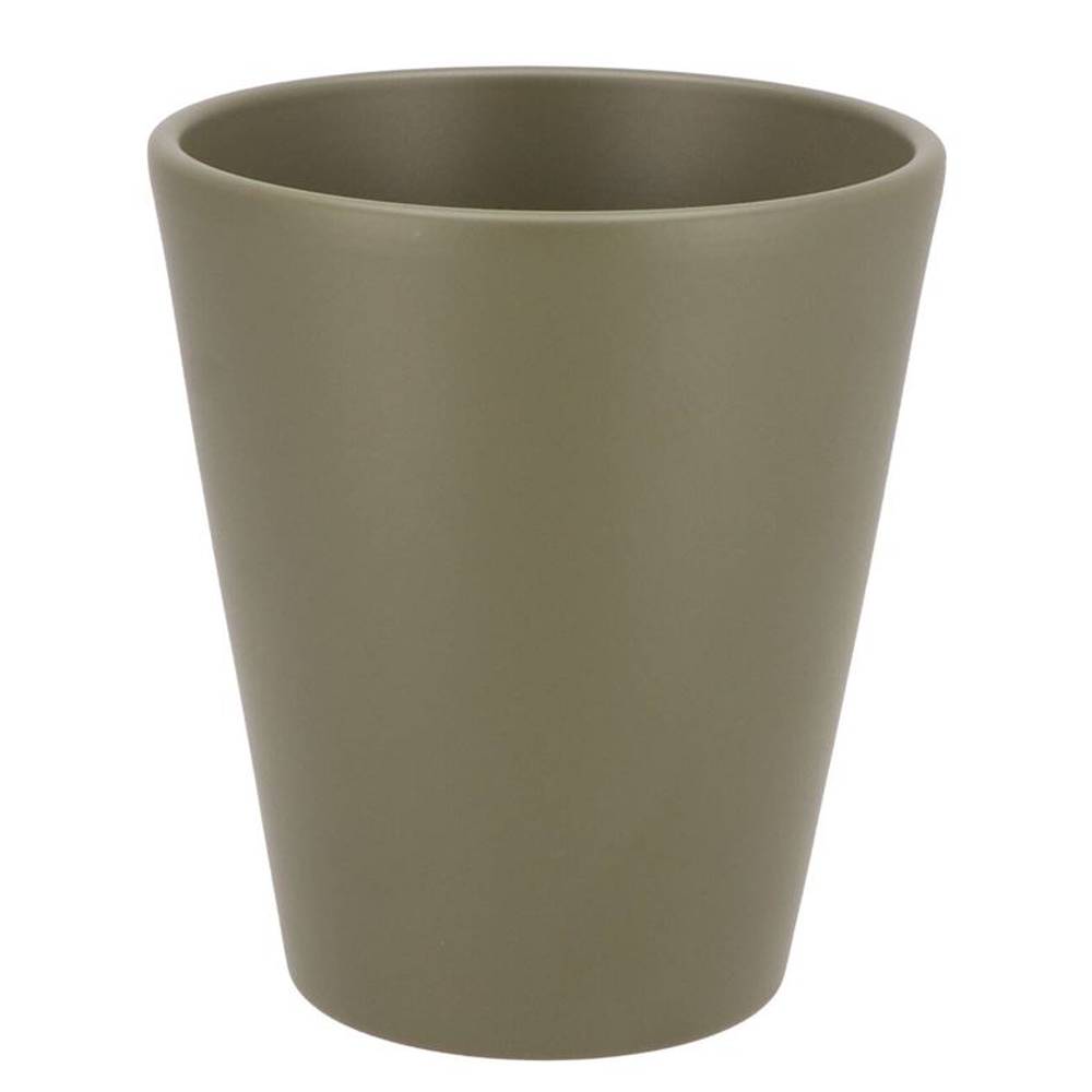 Keramik Orchidee Übertopf grün D15cm