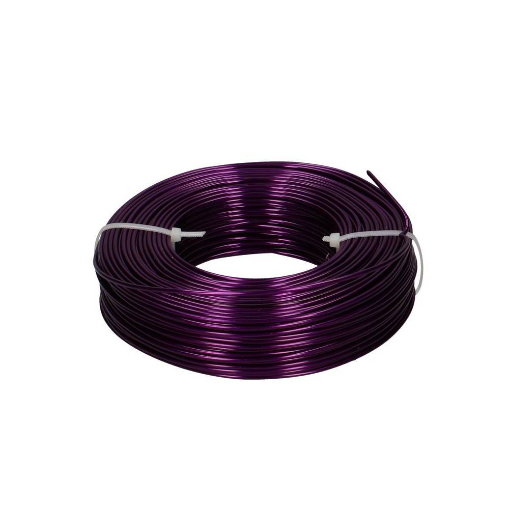 Aluminium Draht lila 2mm 60m 500g