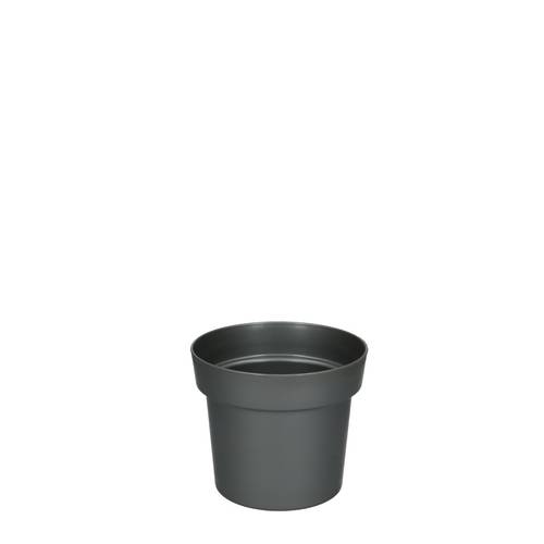Kunststoff Übertopf grau D11cm H9.5cm