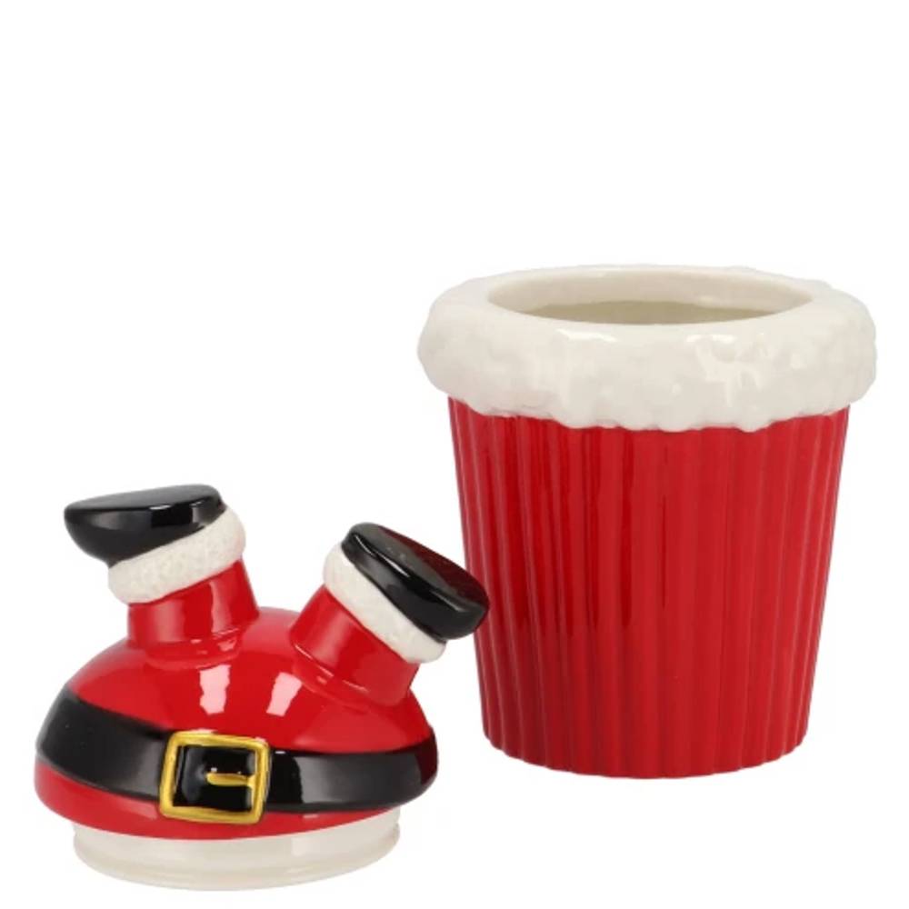 Behälter Jolie Santa rot 14x14x21cm